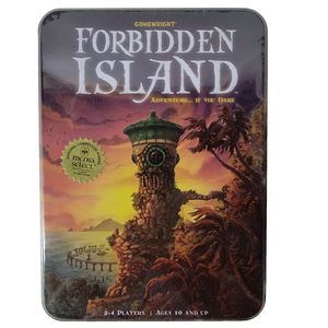 Gamewright FORBIDDEN ISLAND Brand New Factory Sealed  Board Game Ages 10+